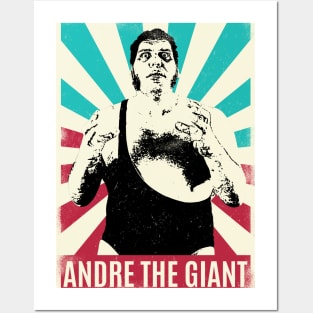 Vintage Retro Andre The Giant Posters and Art